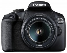 Camera foto canon eos-2000d kit obiectiv ef-s 18-55mm f/3.5-5.6 is ii 24.1mp3.0 tft fixed digic foto