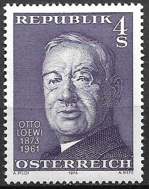 B2133 - Austria 1973 - Celebritati neuzat,perfecta stare foto
