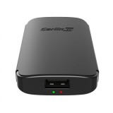 Adaptor Smart AI Box Android Auto wireless CarlinKit A2A Negru, WiFi, Bluetooth, Conectare automata, OTA Upgrade