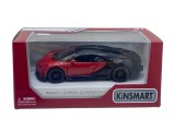 Macheta metal Bugatti Chiron rosu 1:36 Kinsmart