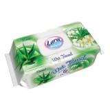 Cumpara ieftin Set 80 Servetele Umede Lara, cu Aloe Vera, Fara Alcool si Parabeni, Servetele Umede cu Aloe Vera, Servetele Umede Aloe Vera, Servetele Umede Fara Alco