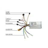 Display LCD + Controller G2 PRO 48V 1000W &ndash; Trotinetă electrica Kugoo G2 PRO