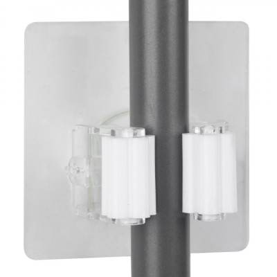 C&amp;acirc;rlig Autocolant, Transparent, Greutate Maximă 3kg, Dimensiune 8x8cm, Plastic foto
