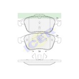 Set placute frana punte fata Renault Grand Scenic 3 202016, Laguna 3 202015, Laguna Cupe 202015, Megane 3 Grandtour 202015, Scenic 3 202016, Clio IV,