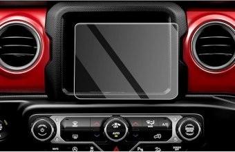 Folie pentru Navigație Jeep Wrangler 2021, Ultra-Rezistentă, Claritate Cristalină, Aplicare Ușoară foto
