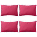 vidaXL Perne de exterior, 4 buc, roz, 60 x 40 cm