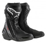 Cizme Piele Moto Alpinestars Supertech R Negru Marimea 48 2220015/10/48