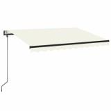 Cumpara ieftin Copertina electrica cu LED si senzor 3,5 x 2,5 m Crem