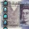 MAREA BRITANIE █ bancnota █ 20 Pounds █ 2012 █ P-392b █ Salmon █ UNC necirculata