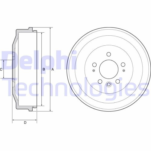 Delphi Tambur frana