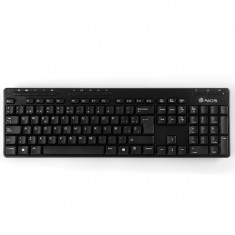 Kit tastatura, mouse wireless + OTG 2.4GHz USB nano negru, NGS