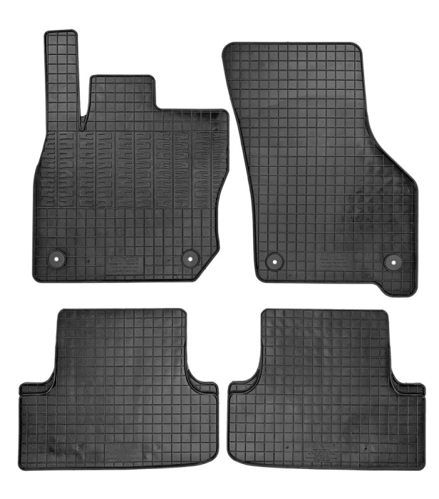 Set covorase auto din cauciuc VW Golf VIII Hatchback, 2020-, eTSI, Negre AutoDrive ProParts