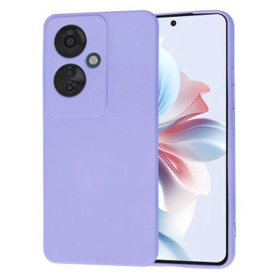 Husa silicon Oppo Reno11 F Techsuit SoftFlex, violet foto