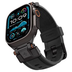 Spigen - DuraPro Armor - Apple Watch 1/2/3/4/5/6/7/8/9/10/SE/SE 2/Ultra/Ultra 2 (42/44/45/46/49mm) - Black foto