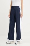 Fila pantaloni de trening Lorce culoarea bleumarin, uni, FAW1012