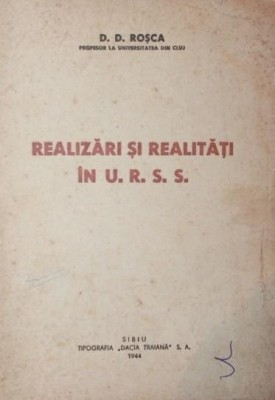 REALIZARI SI REALITATI IN U . R . S . S . foto