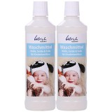 Detergent rufe copii, 2 x 500 ml, lichid, pentru rufe delicate, l&acirc;nă, mătase și textile pentru copii