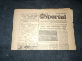 ZIARUL SPORTUL 24 OCTOMBRIE 1981
