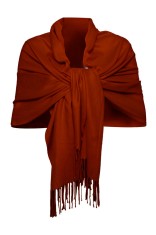 Esarfa tip sal din casmir, rosu bordeaux