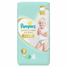 Scutece Pampers Premium Care Pants 5 Mega Box, 52 buc/pachet foto