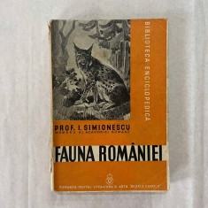 I. Simionescu - Fauna Romaniei foto