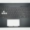 Carcasa superioara cu tastatura palmrest Laptop Gaming, Asus, TUF F15 90NR09M1-R31UI0, 90NR09M1-R31UI1, 90NR09M1-R31UI2, iluminata, layout US