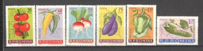 Romania.1963 Legume XR.455 foto
