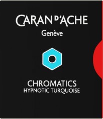 Set 6 cartuse Caran d&#039;ache Hypnotic Turquoise