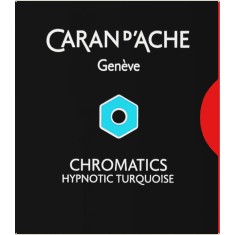 Set 6 cartuse Caran d&#039;ache Hypnotic Turquoise