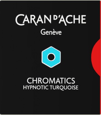 Set 6 cartuse Caran d&amp;#039;ache Hypnotic Turquoise foto