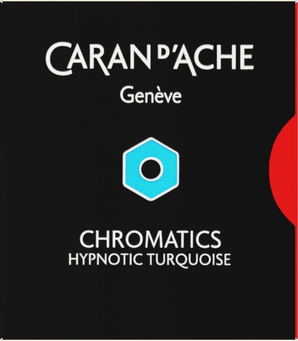 Set 6 cartuse Caran d&#039;ache Hypnotic Turquoise