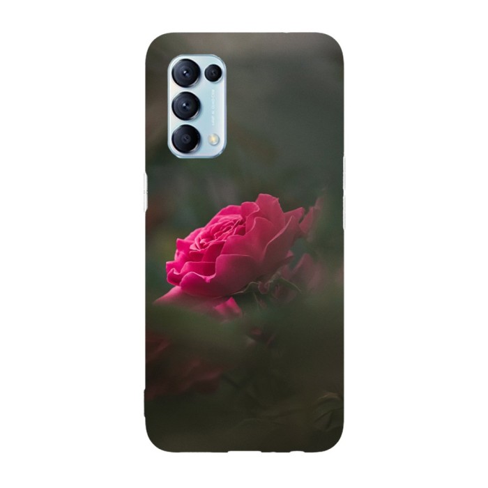 Husa compatibila cu Oppo Find X3 Lite model Beautiful Rose, Silicon, TPU, Viceversa