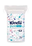 Dischete din bumbac, Kindii Pure Baby, 60 buc
