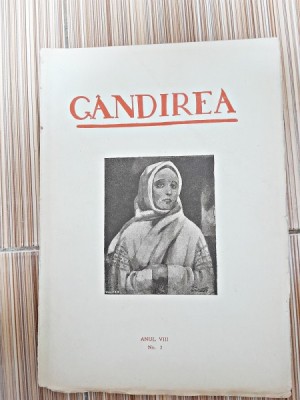 Revista Gandirea, anul VIII, nr.3/1928 (V.Voiculescu, Ion Minulescu, Emil Isac..) foto