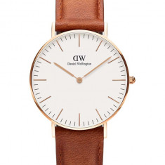 Daniel Wellington ceas Classic 36 Durham culoarea roz