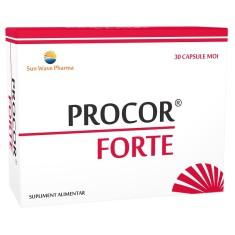 Procor Forte, Sun Wave Pharma, pentru inima, 30 capsule