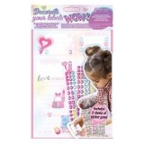 Set Etichete și Diamante Autocolante Colorate, 260 buc, CMCLASS