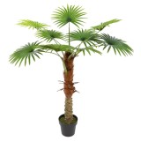 Planta artificiala Atmosphera Palmier cu ghiveci, 120 cm, verde