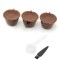 Set 3 capsule cafea reutilizabile, ZolaĂ&sbquo;&Acirc;&reg;, compatibil cu Dolce Gusto