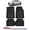 Covorase Auto TeamCar&reg; Tip Tavita Compatibile Jaguar I-Pace I (2018+) Negru Material Rezistent, Cauciuc