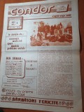 Ziarul condor anul 1,nr.1 din aprilie 1990-prima aparitie