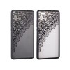 Husa HUAWEI P9 Lite - Art (Dantela Negru), Silicon, Carcasa