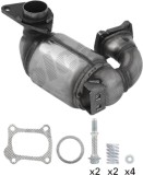 Catalizator Dacia: Logan; Nissan: Note; Renault: Clio 3, Kangoo, Megane 2, 1.5 dCi, 1.5 dCi 85, Euro 4, Catalizator si kit instalare, EEC