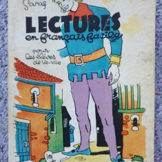 Lectures en francais facile pour les eleves de V-e-VIII-e, 1967, 132 pag