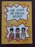 Cumpara ieftin Hai copii să facem sport - Sanda Mehedincu - 1985 Sport-Tursim