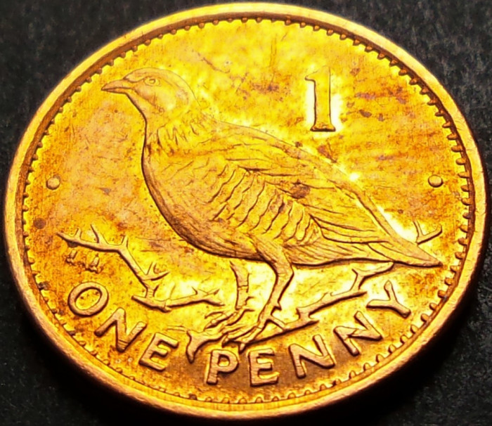 Moneda exotica 1 PENNY - GIBRALTAR, anul 1996 * cod 914