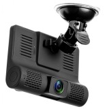 Camera Auto DVR Full HD FOXMAG24&reg;, - Fata/Spate/Interior, Display 4 Inch, G Senzor, 170 grade