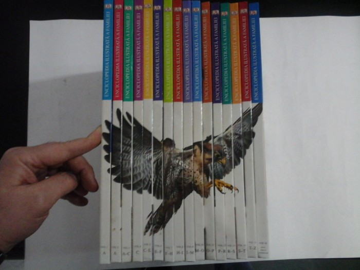 ENCICLOPEDIA ILUSTRATA A FAMILIEI - 16 volume - DK ( Colectiile Cotidianul)