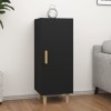 VidaXL Servantă, negru, 34,5x34x90 cm, lemn compozit