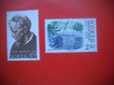 HOPCT TIMBRE MNH 43 CENTENAR COMPOZITOR FARTEIN VALEN 1987 2 VAL NORVEGIA
